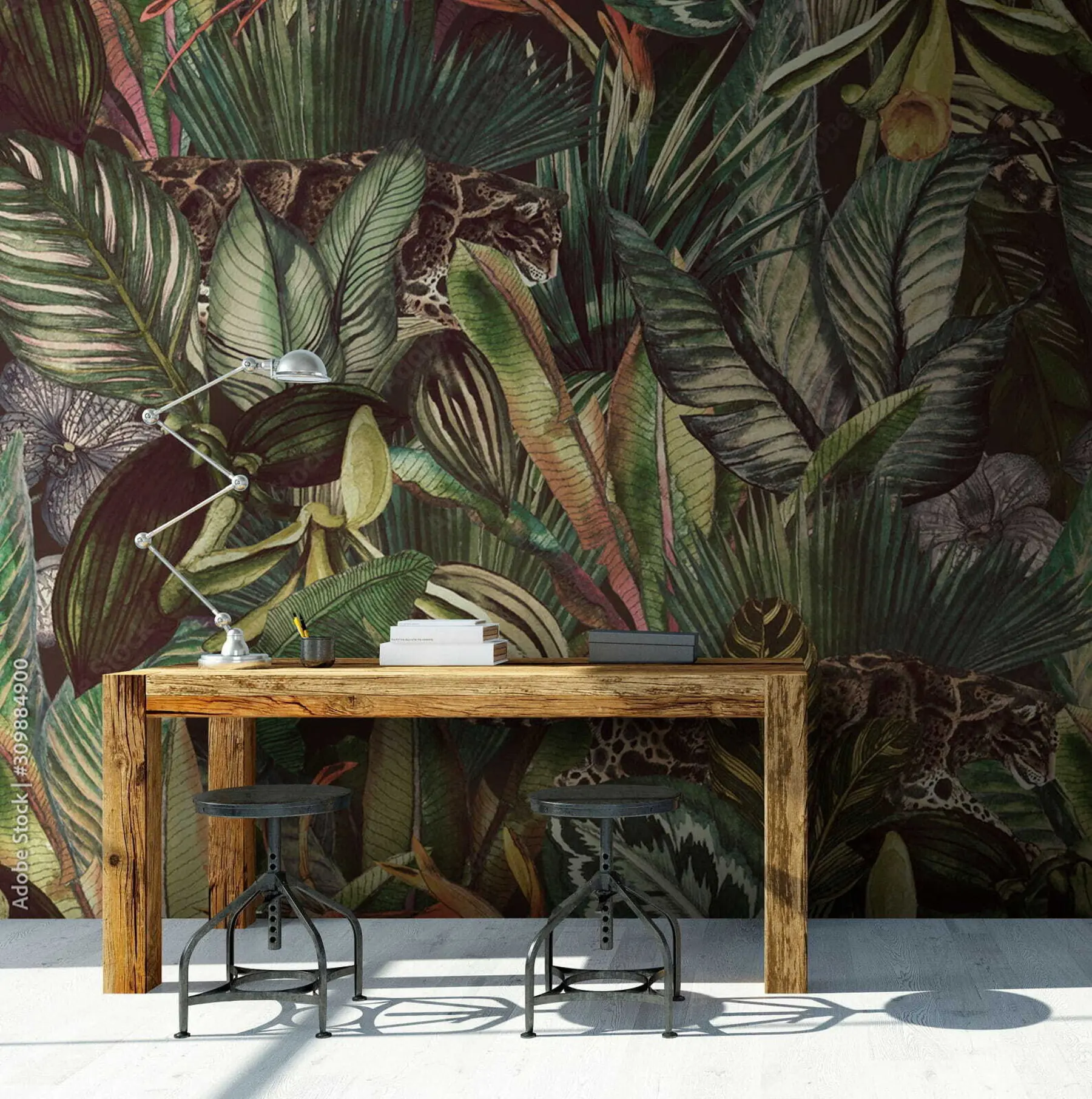 stenske poslikave Skrivnostna džungla u51884