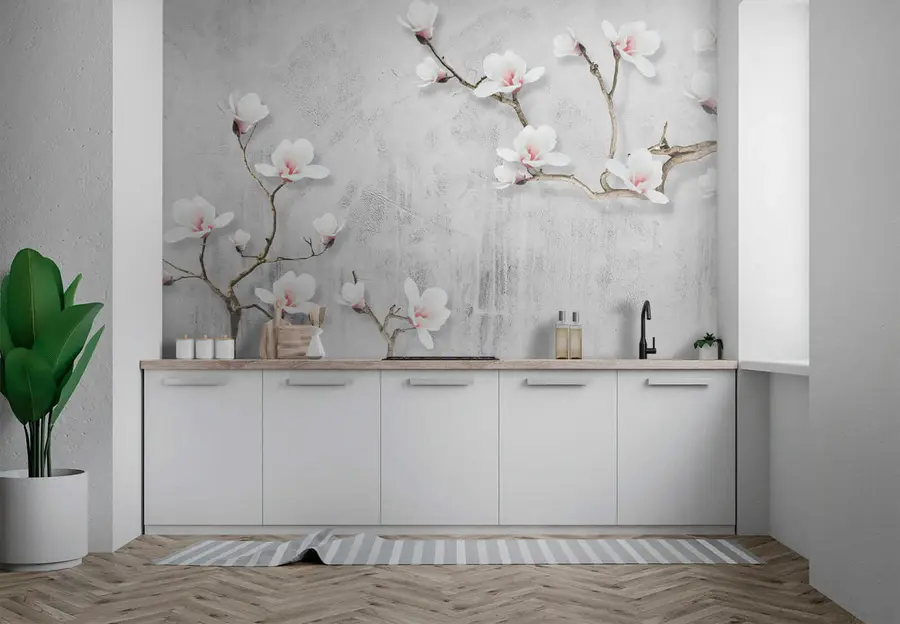 stenske poslikave Cvetoča magnolija u04201