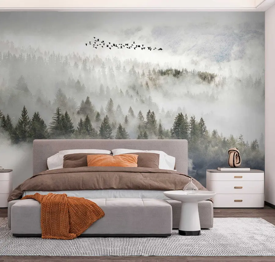 stenske poslikave Oblak, nebo in gore u13823