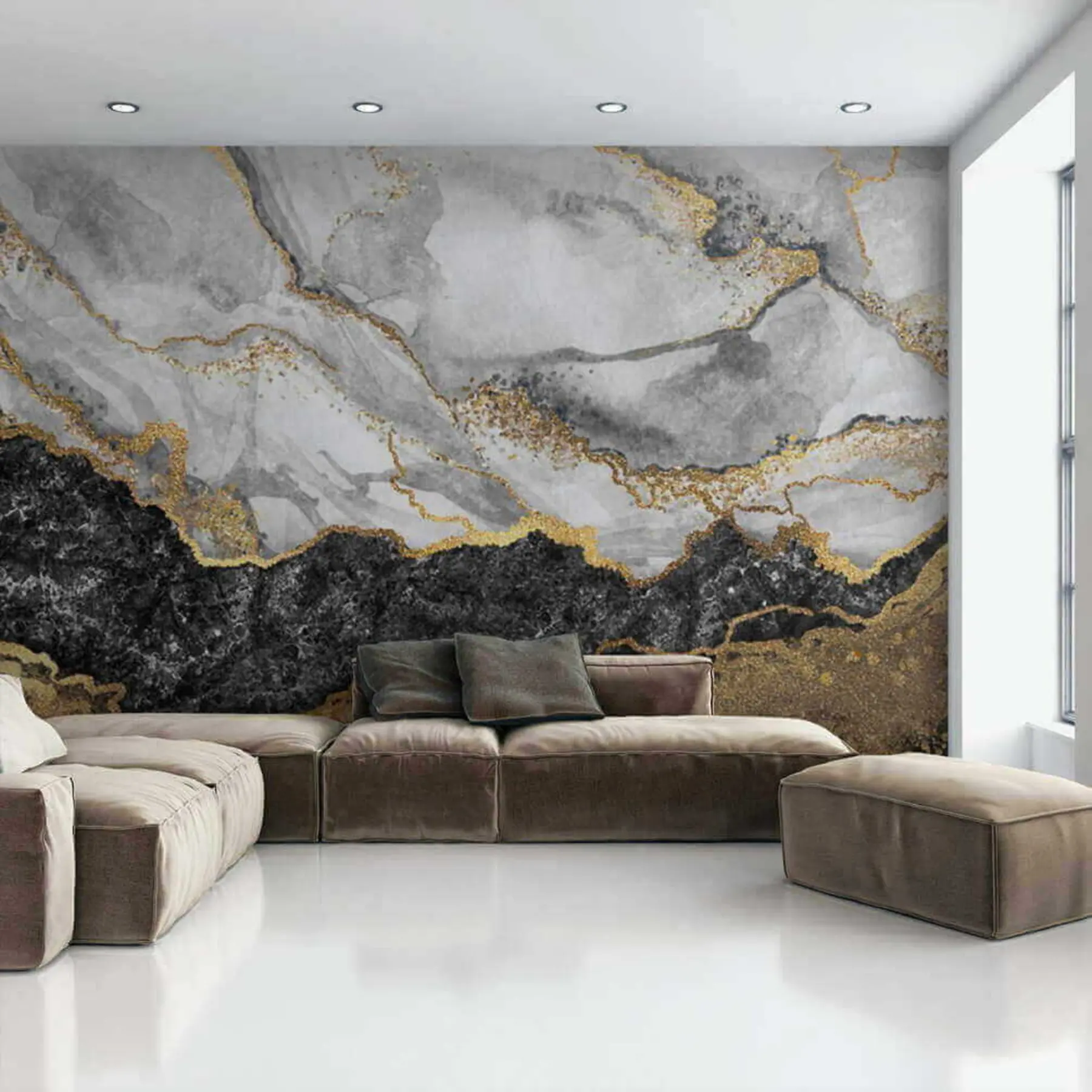 stenske poslikave Prelivanje barv u16867