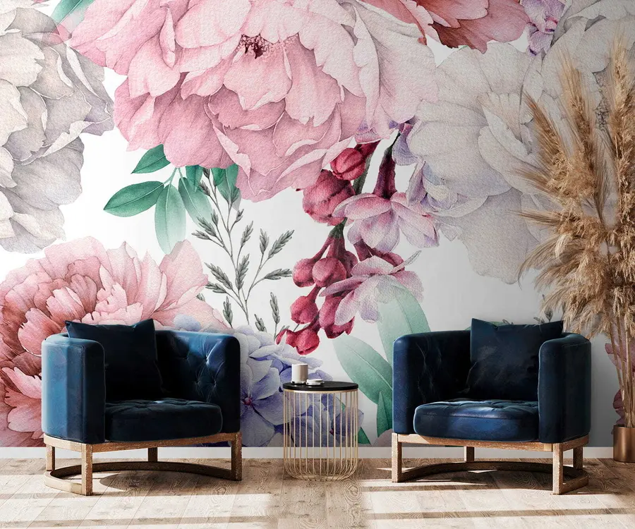 stenske poslikave Nežni cvetovi u27236