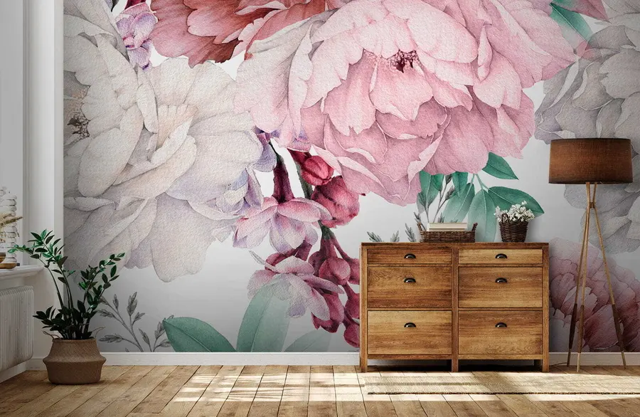 stenske poslikave Nežni cvetovi u27236