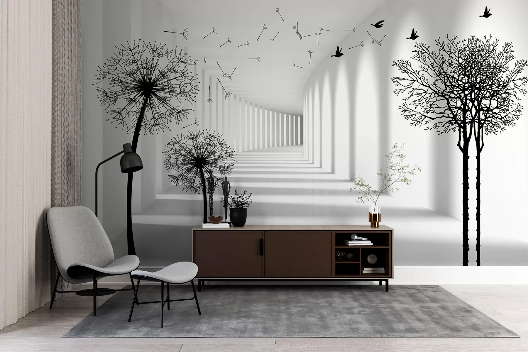 stenske poslikave 3d predor in regrat u37803