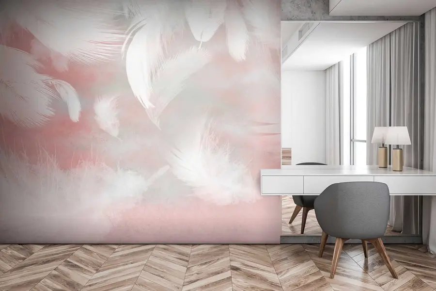 stenske poslikave Roza, oblak in umetnost u41755