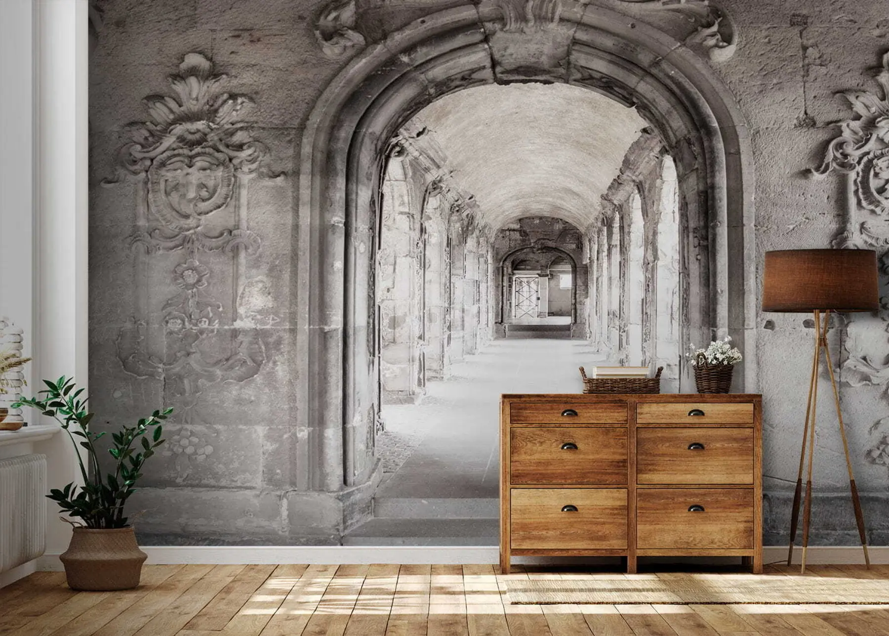 stenske poslikave Starodavni lok u50439