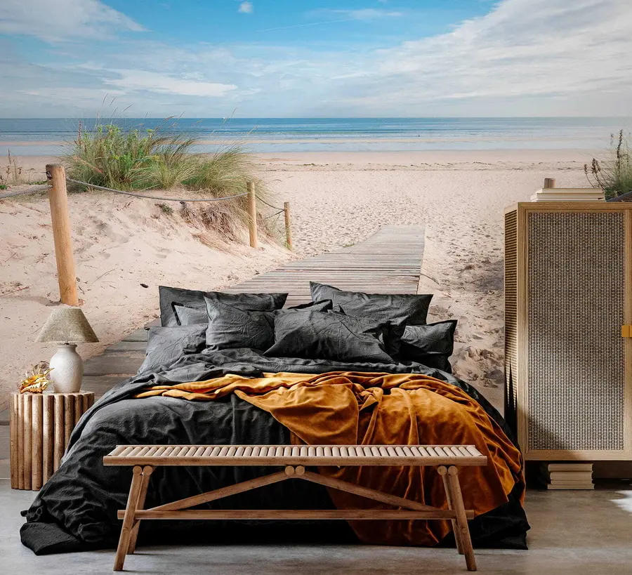 stenske poslikave Pot do peščene plaže u54357