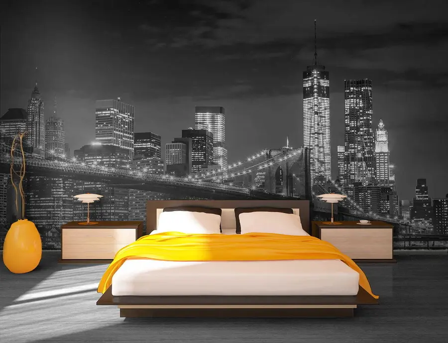 stenske poslikave Voda, nebotičnik in stavba u56428