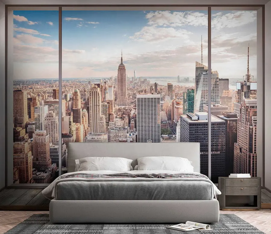 stenske poslikave Pogled na New York u59880