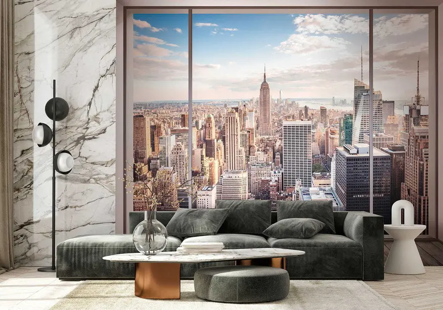 stenske poslikave Pogled na New York u59880