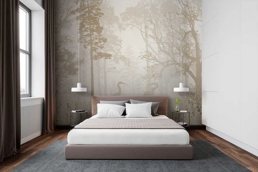 stenske poslikave Skrivnost ptic u60060