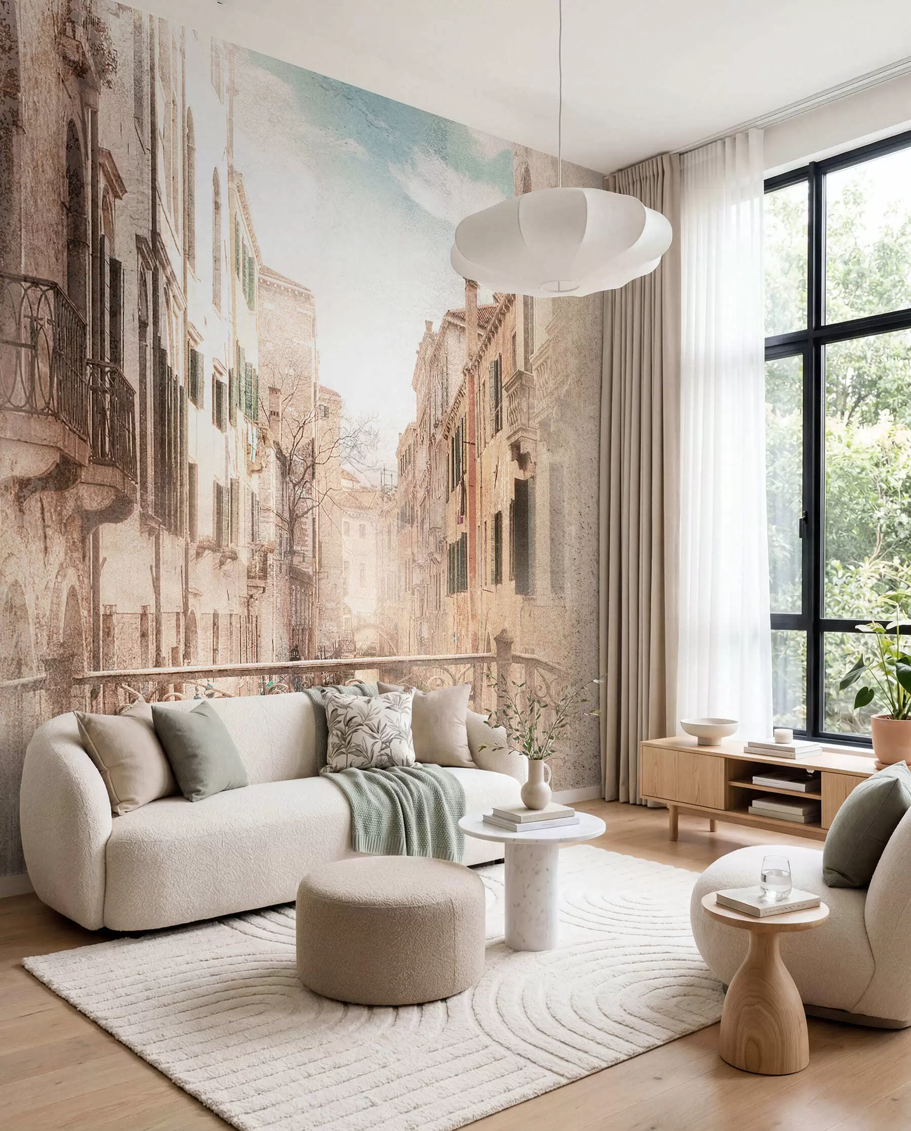 stenske poslikave Balkon v starem mestu u60320