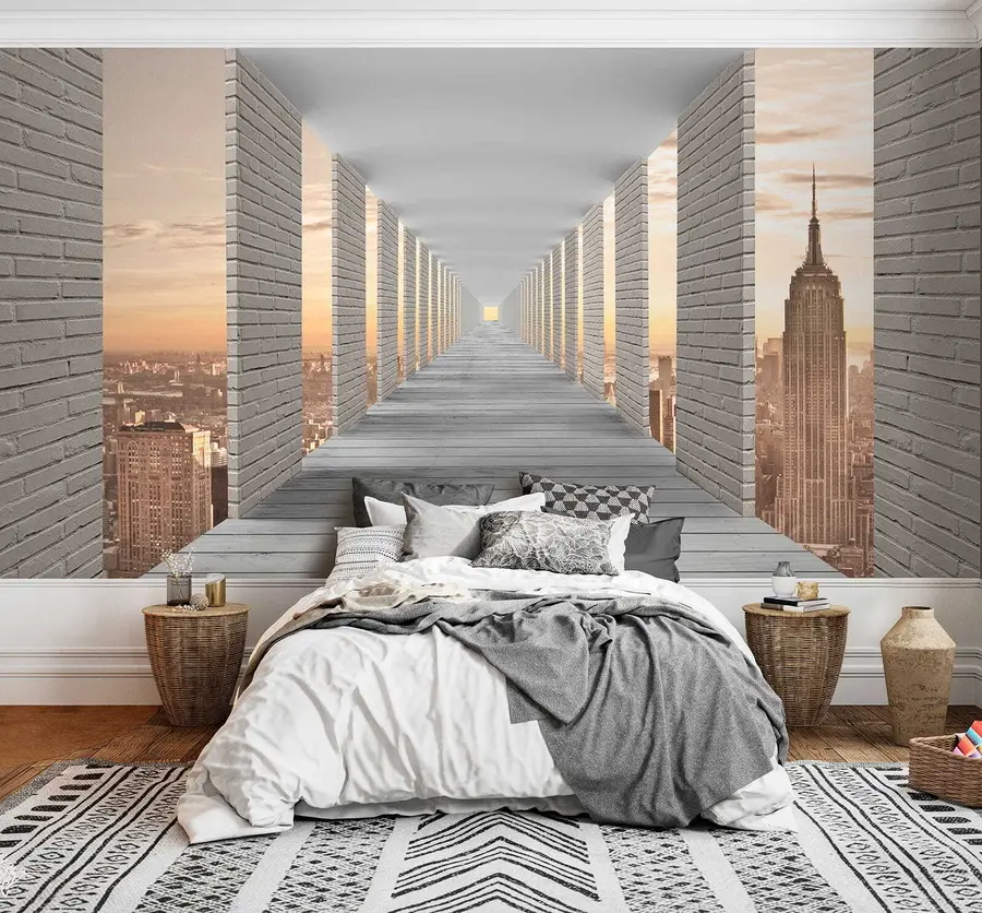 stenske poslikave Predor s pogledom na New York u59788