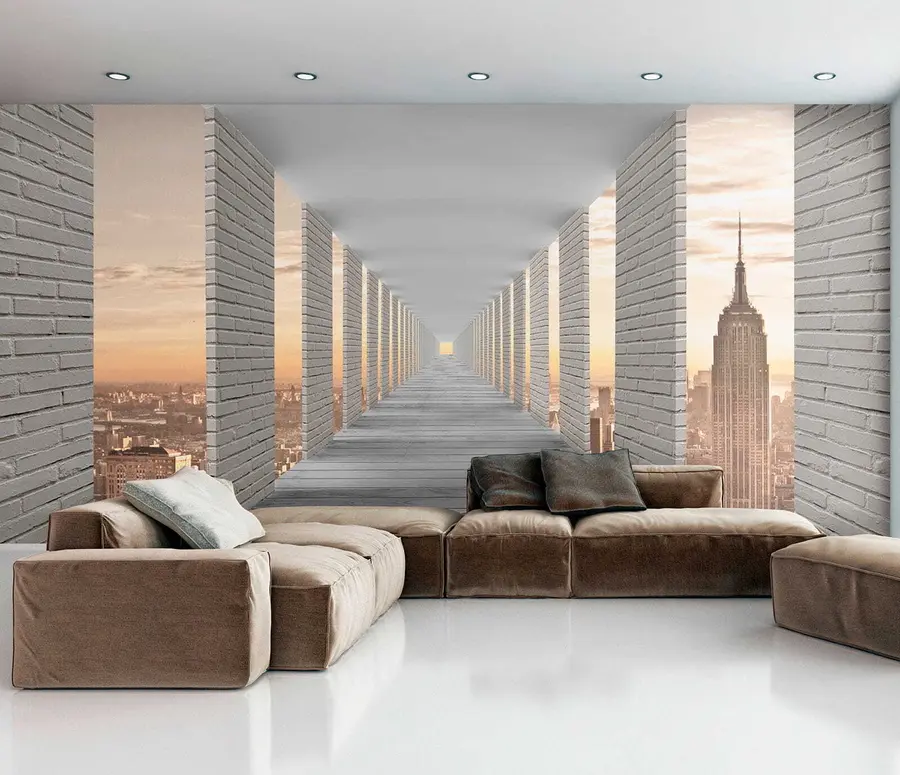 stenske poslikave Predor s pogledom na New York u59788