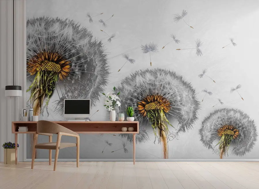 stenske poslikave Rastline, cvetovi in žuželke u61442