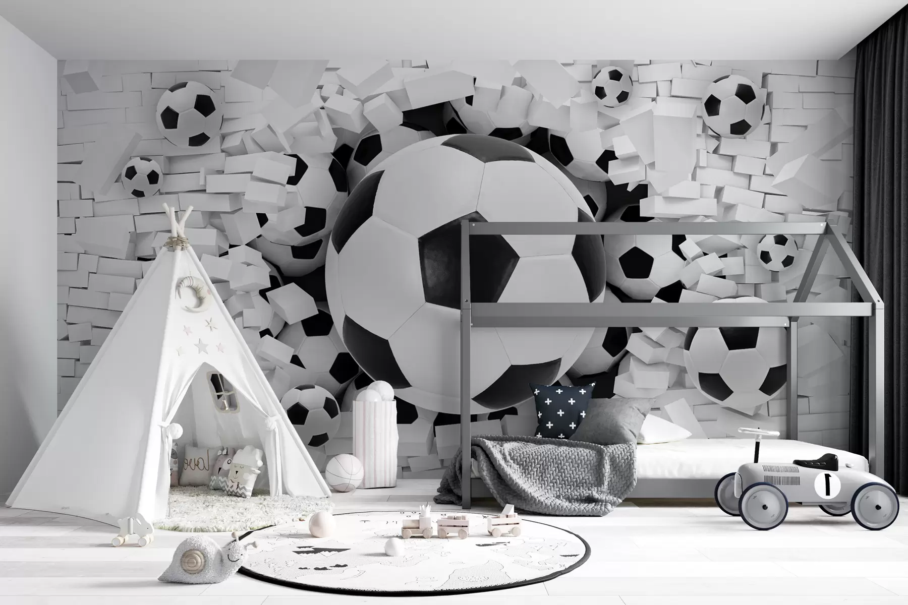 stenske poslikave Fotografija, nogomet in nogomet u70633