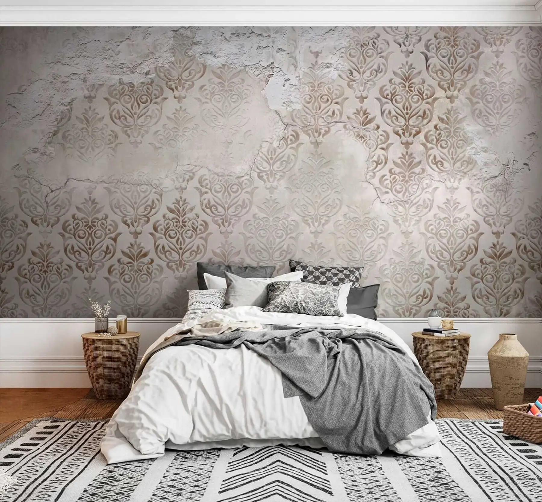 stenske poslikave Vintage ornament u59142