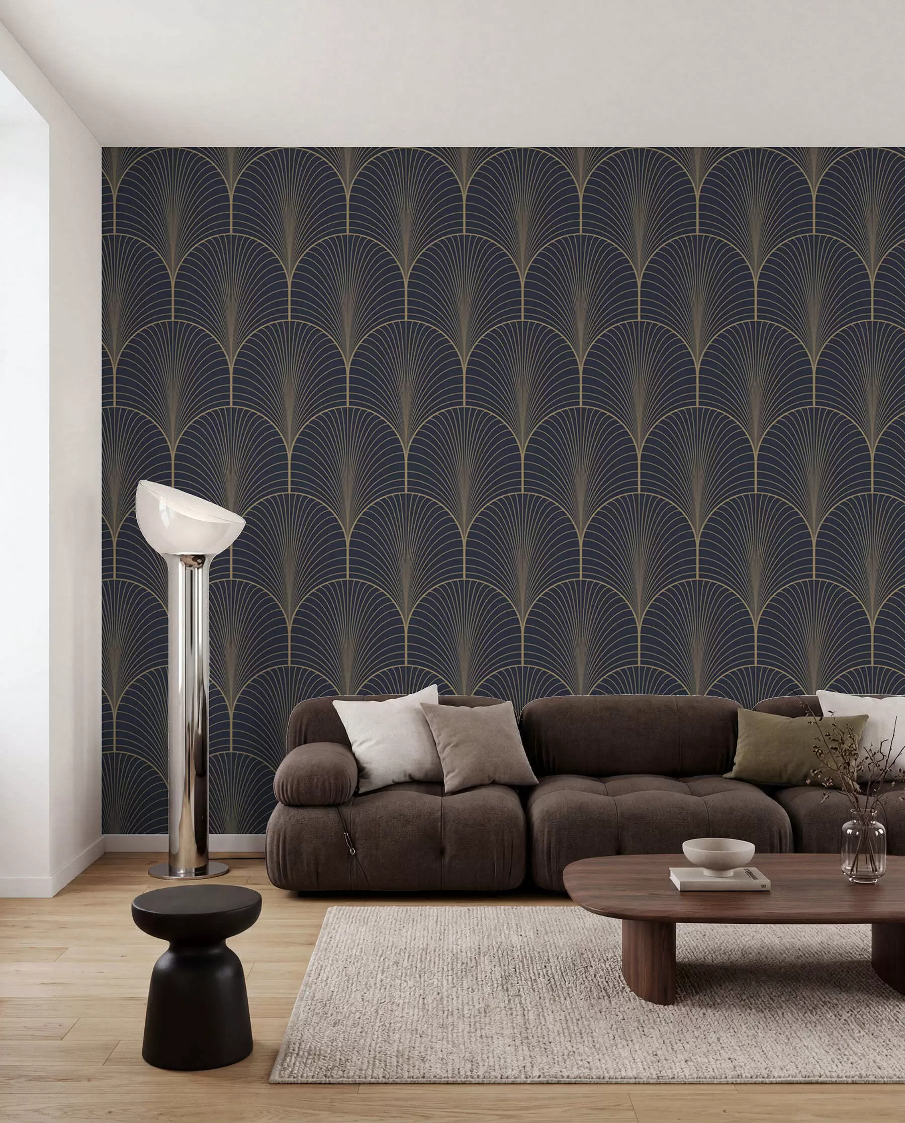 stenske poslikave Vzorec art deco u53246