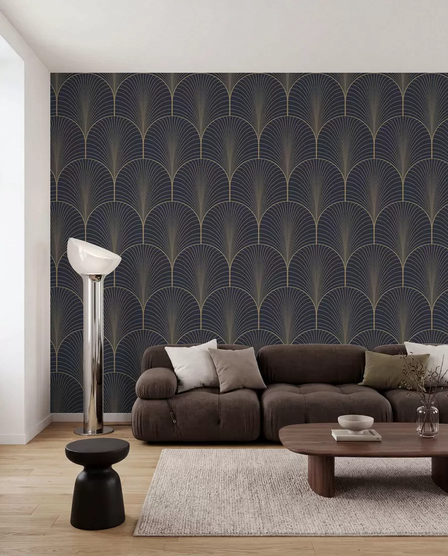 stenske poslikave Vzorec art deco u53246