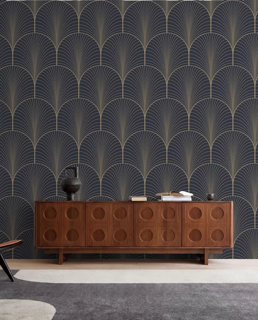 stenske poslikave Vzorec art deco u53246