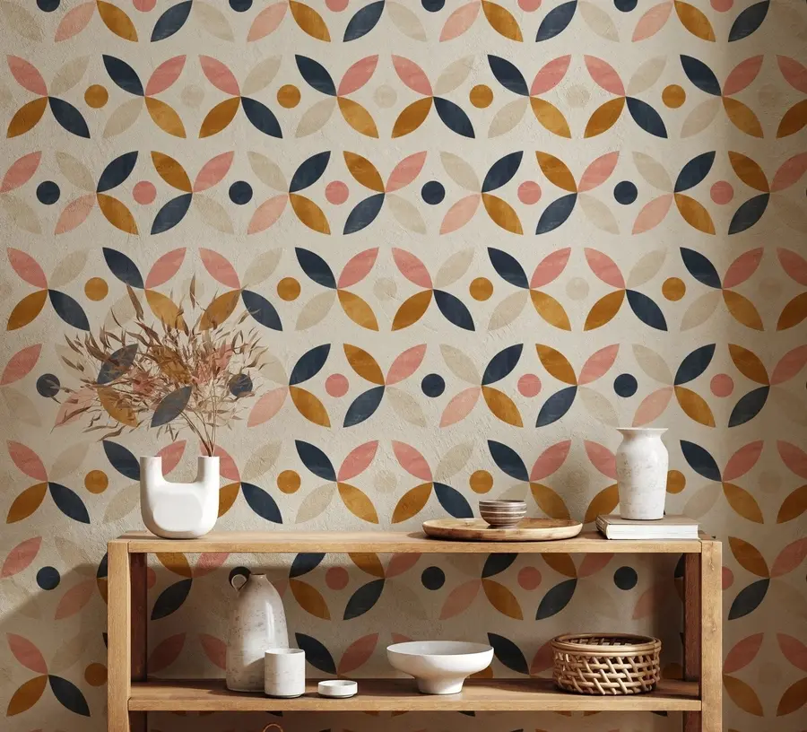 stenske poslikave Modni retro u71344