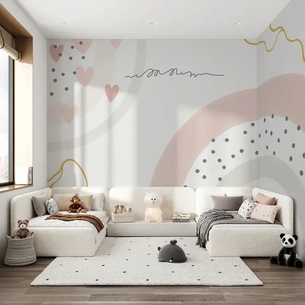 Stenske poslikave Otroška mavrica