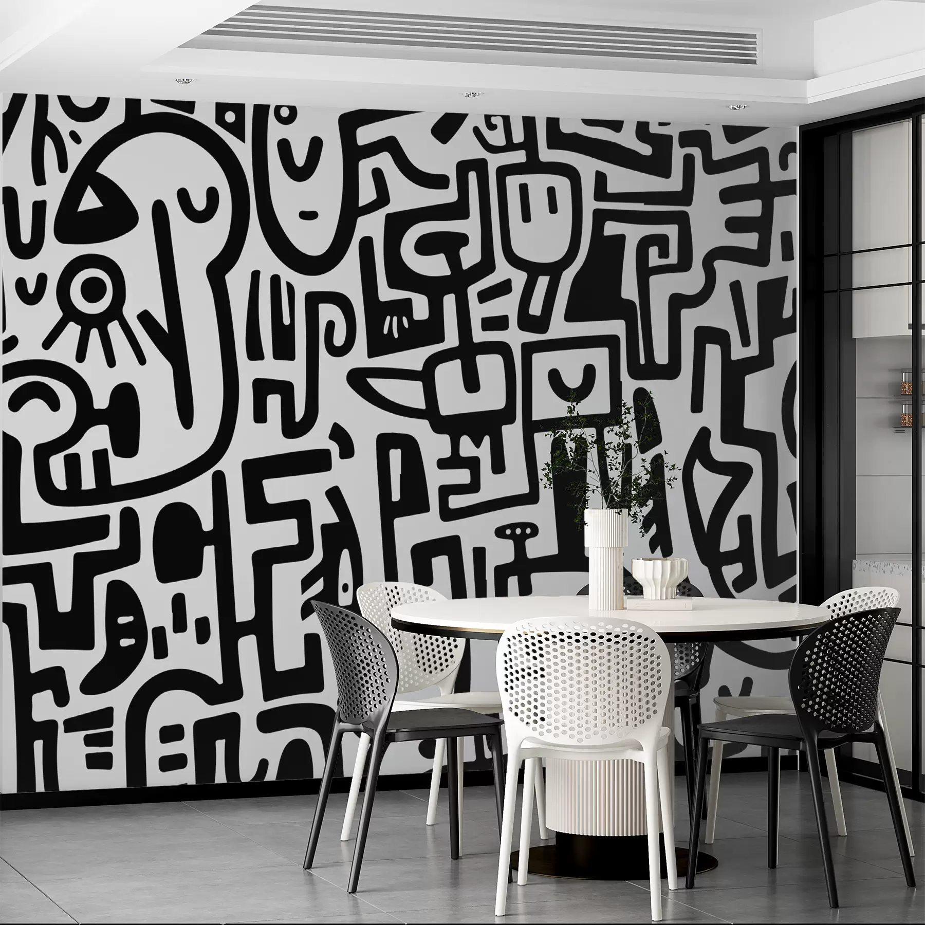 stenske poslikave Grafiti w08006