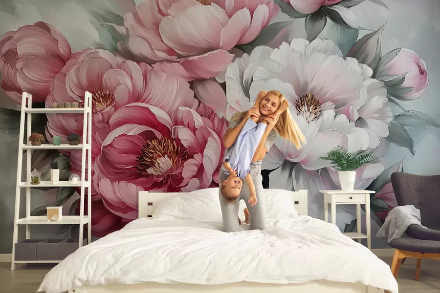 stenske poslikave Bujne poslikane potonike w01017