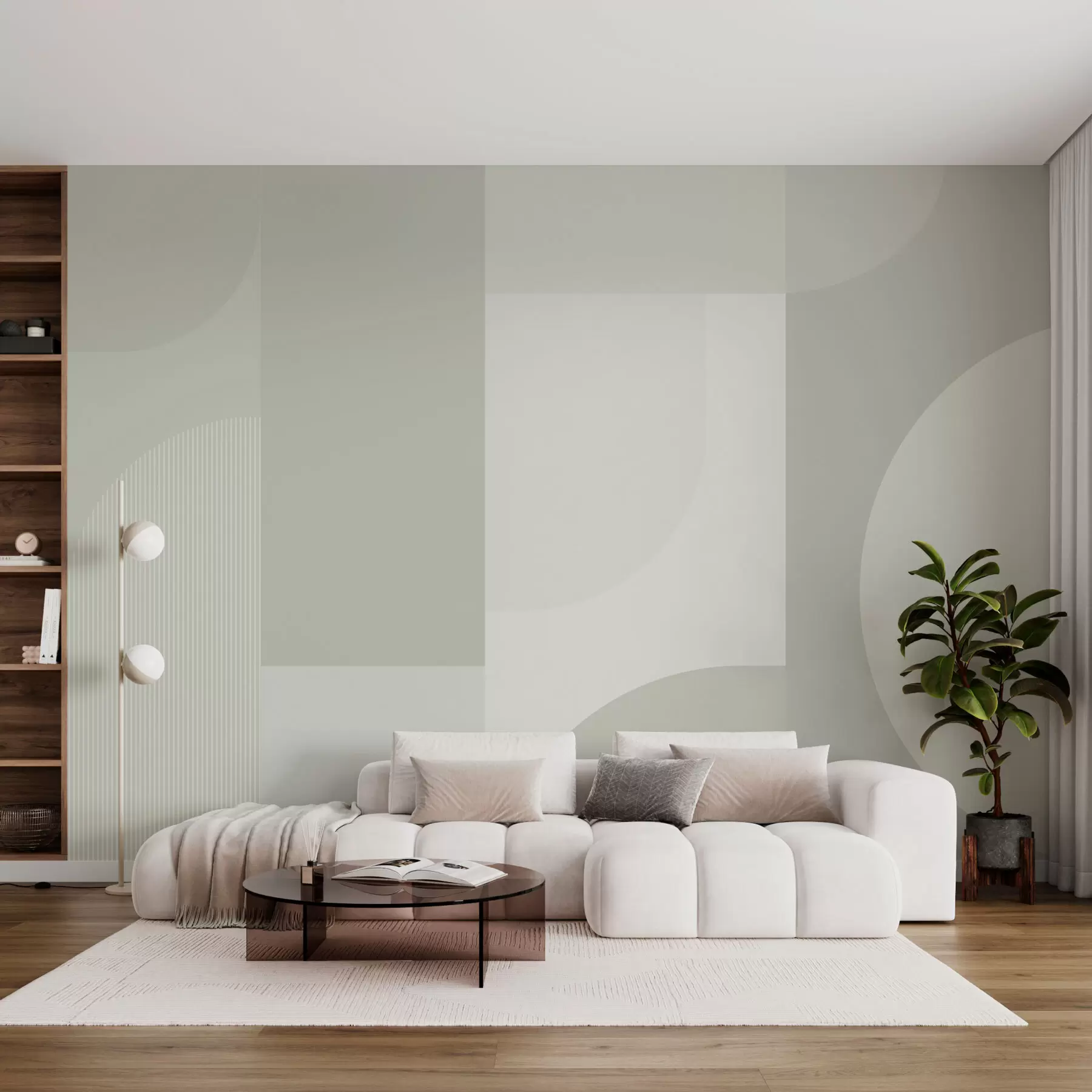 stenske poslikave Elegantna geometrija minimalizma w01500