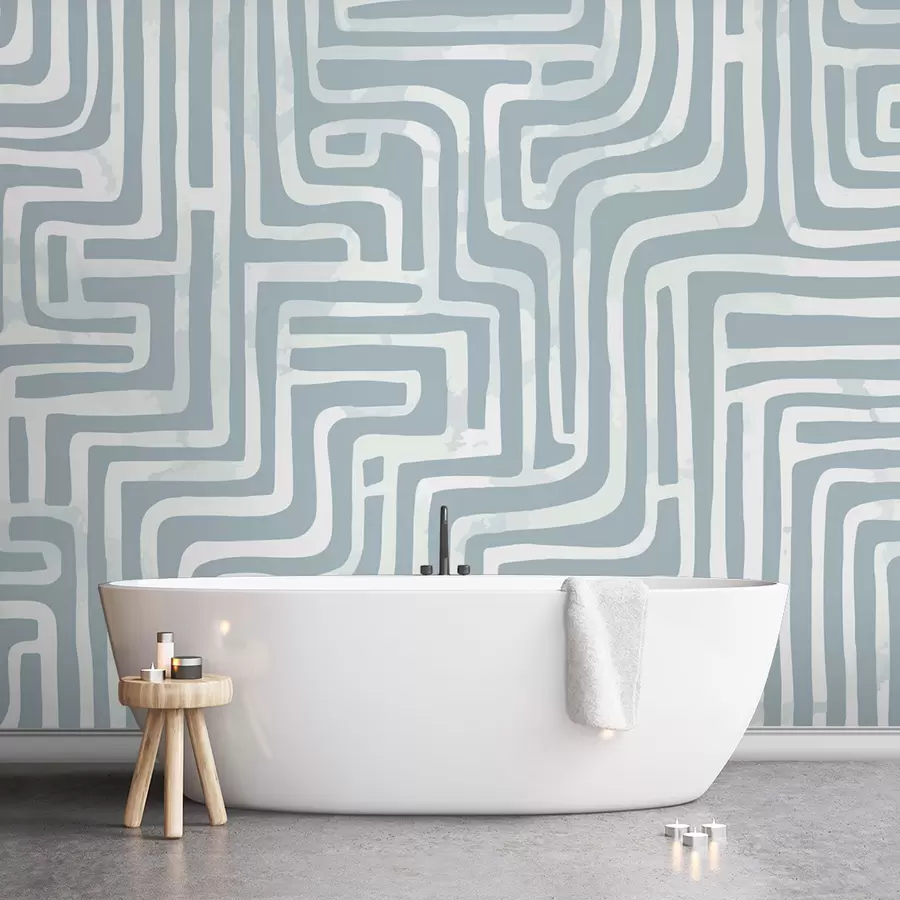 stenske poslikave Eleganten sodoben labirint w08299v1