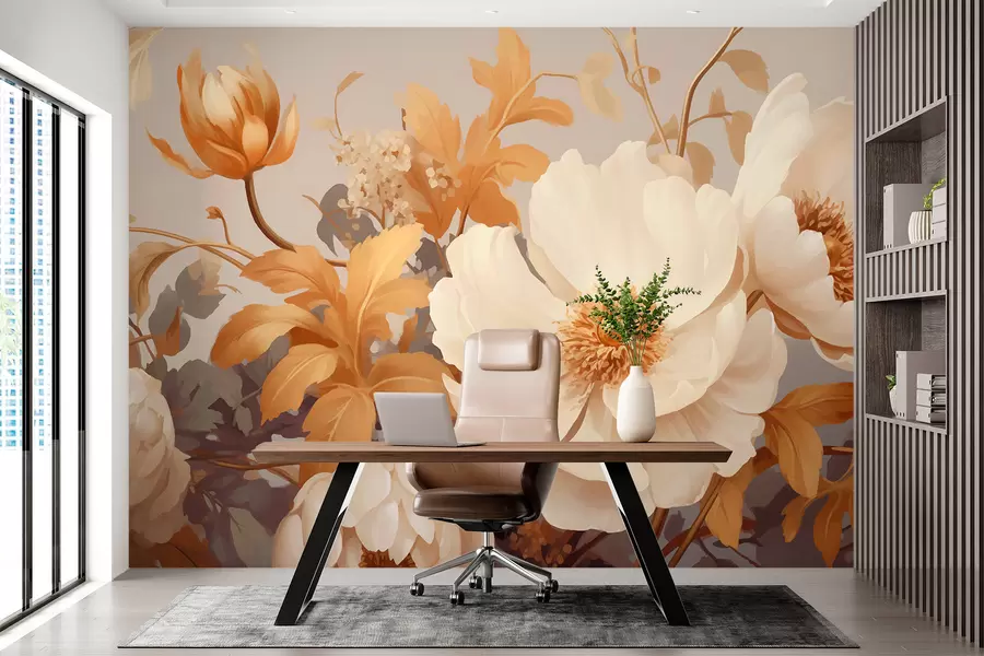 stenske poslikave Cvetje w01116