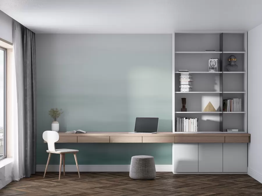 stenske poslikave Modro ombre ozadje w01642v1