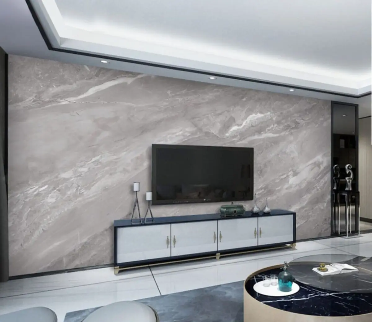 stenske poslikave Siva, strmina in pesek u31214