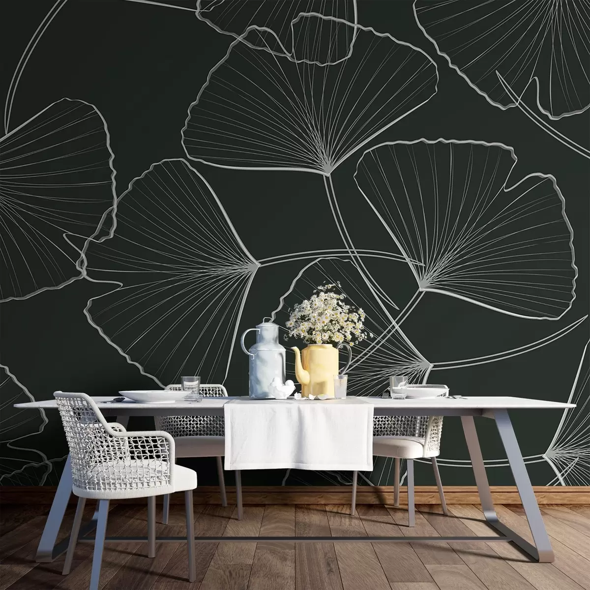 stenske poslikave Shema listov w02529