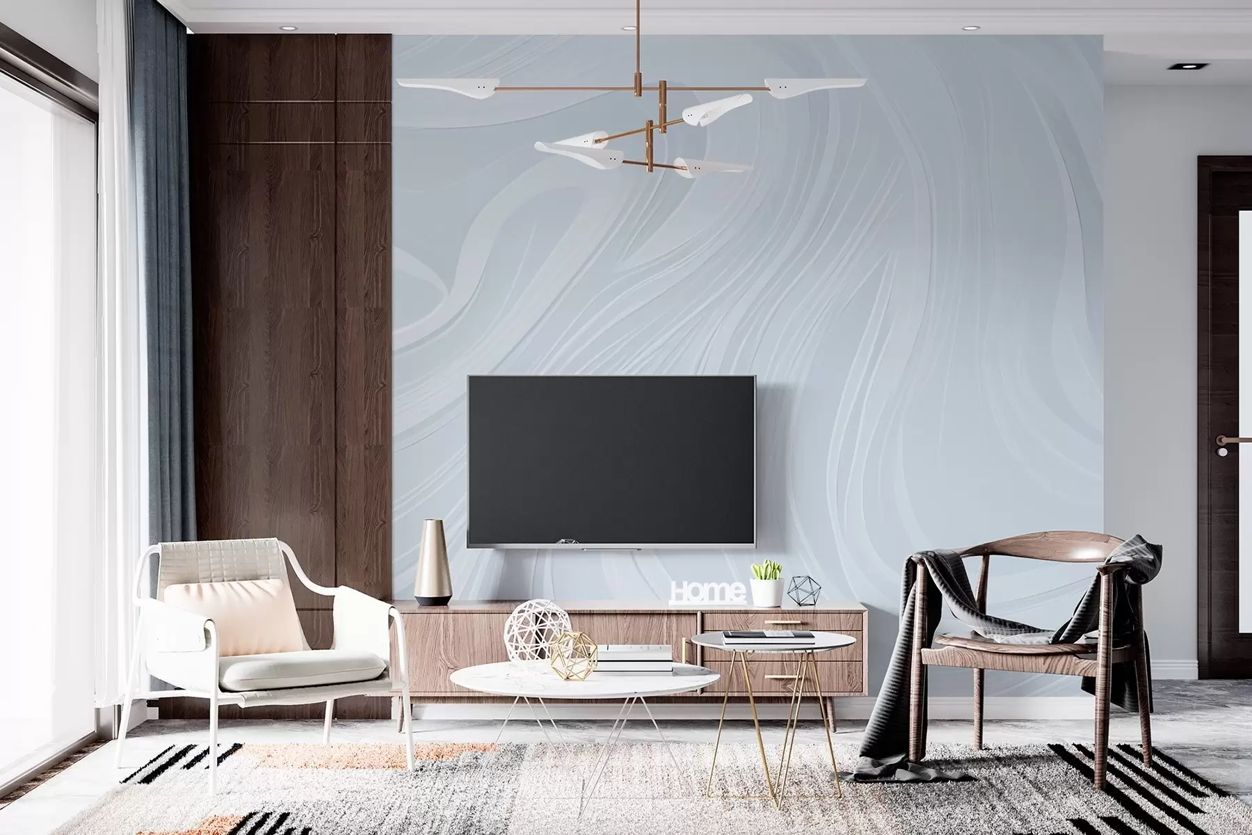 stenske poslikave Abstraktni vzorec w02574v1