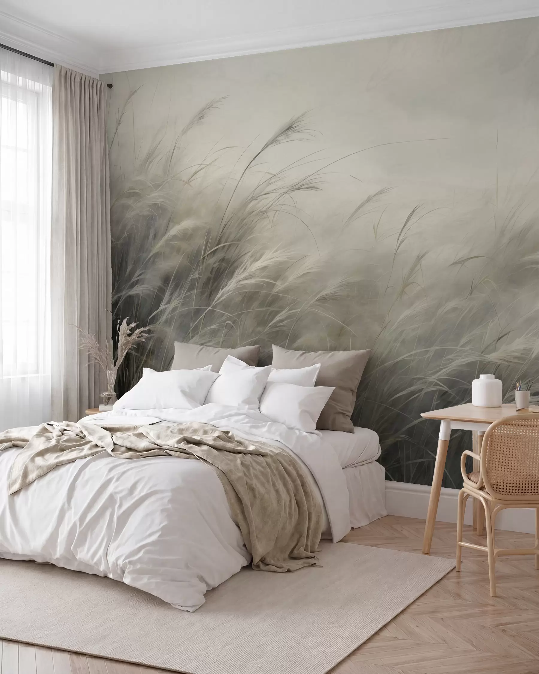 stenske poslikave Mir v travi w02985