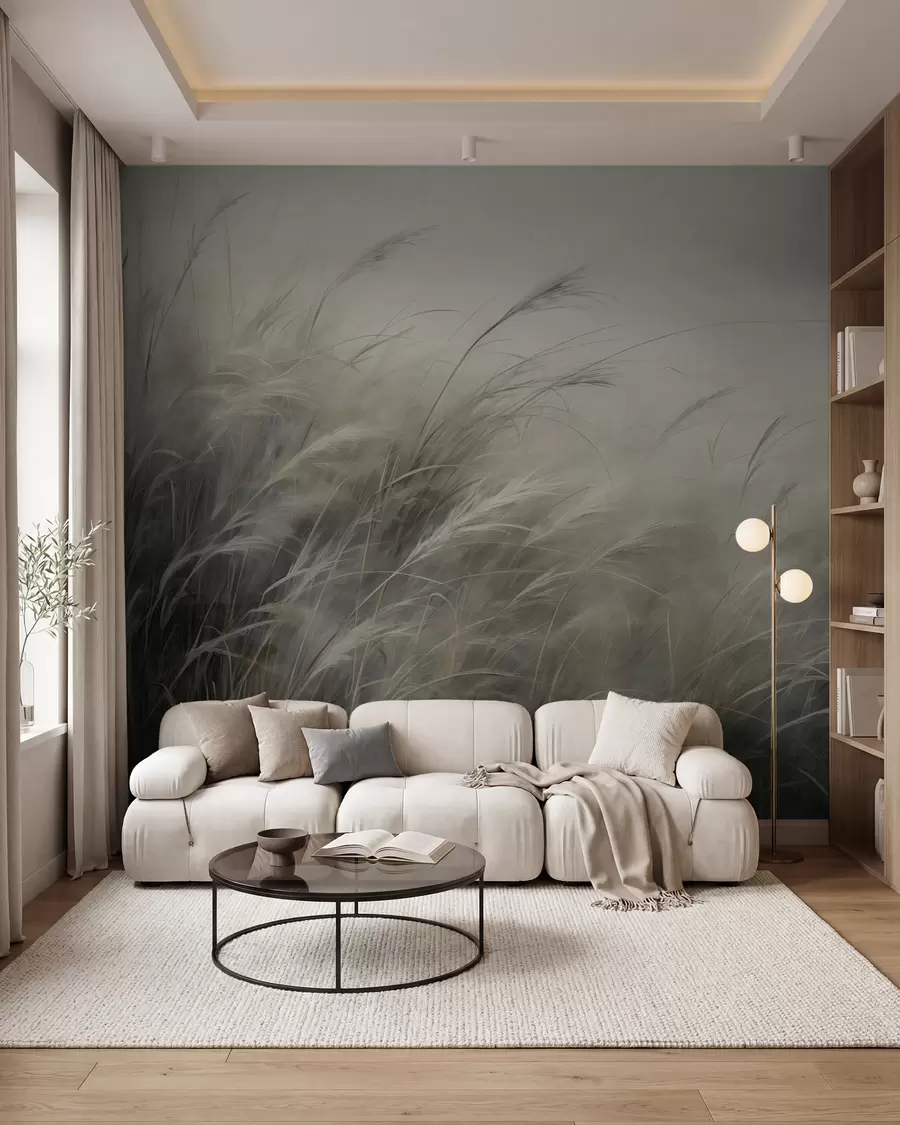stenske poslikave Mir v travi w02985
