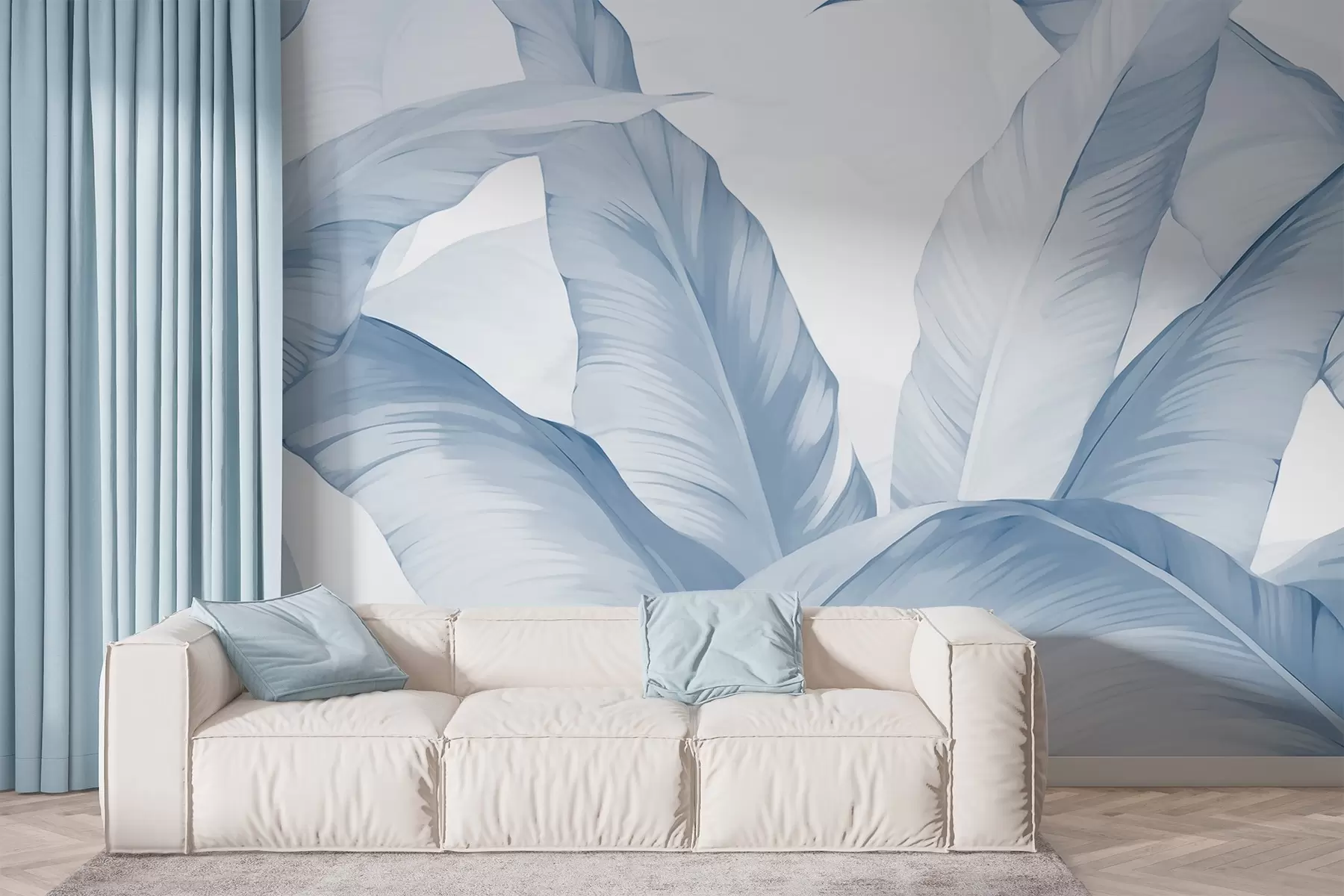 stenske poslikave Bananini listi w02999v1