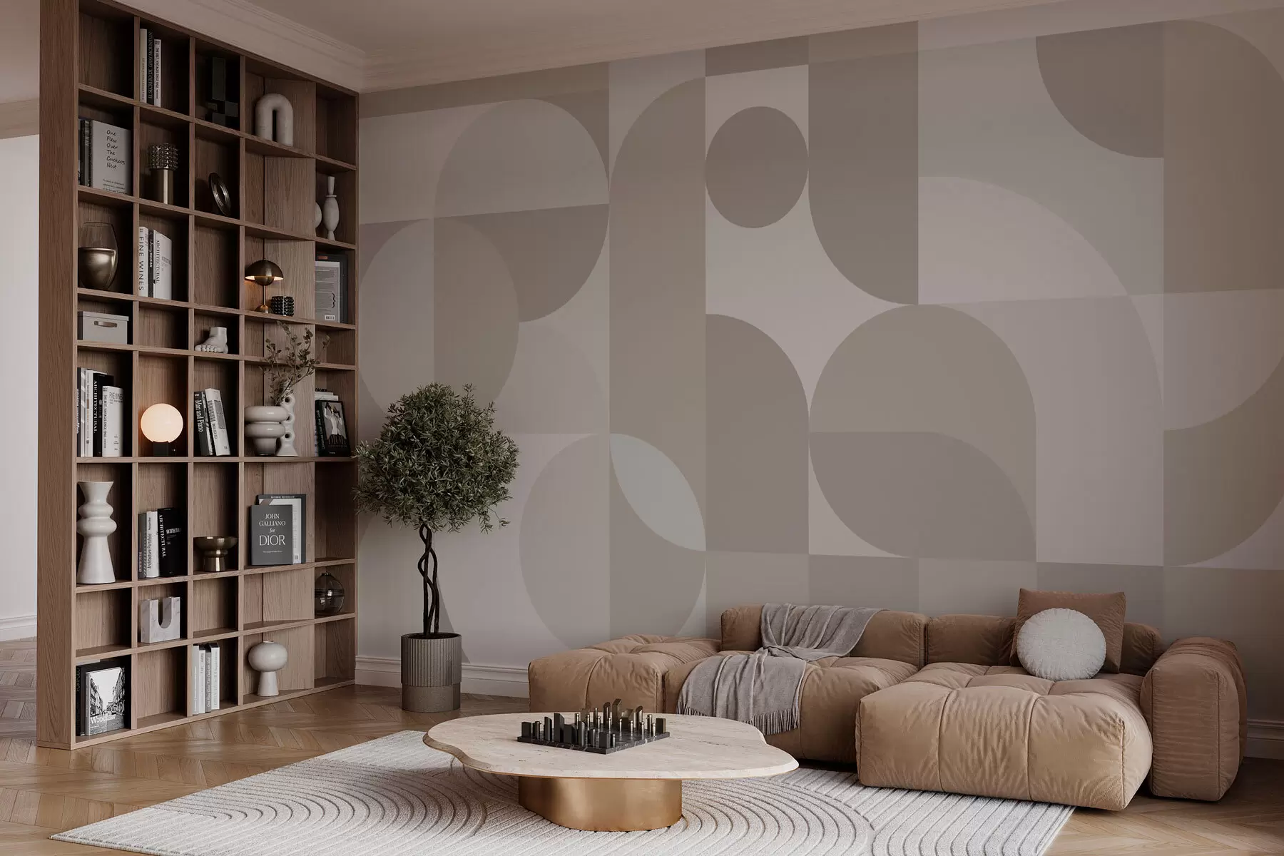 stenske poslikave Trend elegantne geometrije w03058