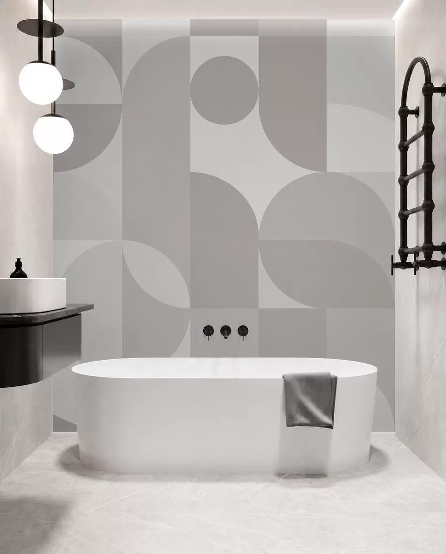 stenske poslikave Trend elegantne geometrije w03058v1