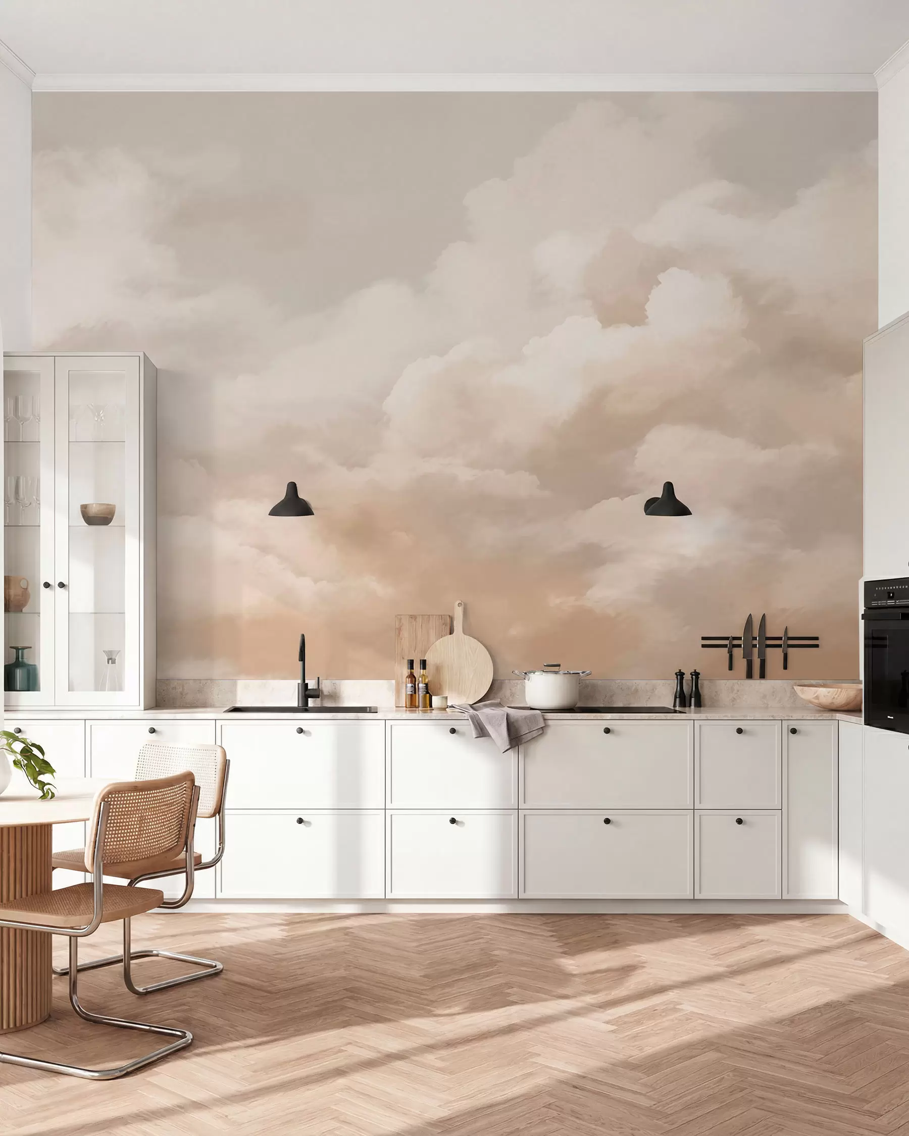 stenske poslikave Oblaki w03136