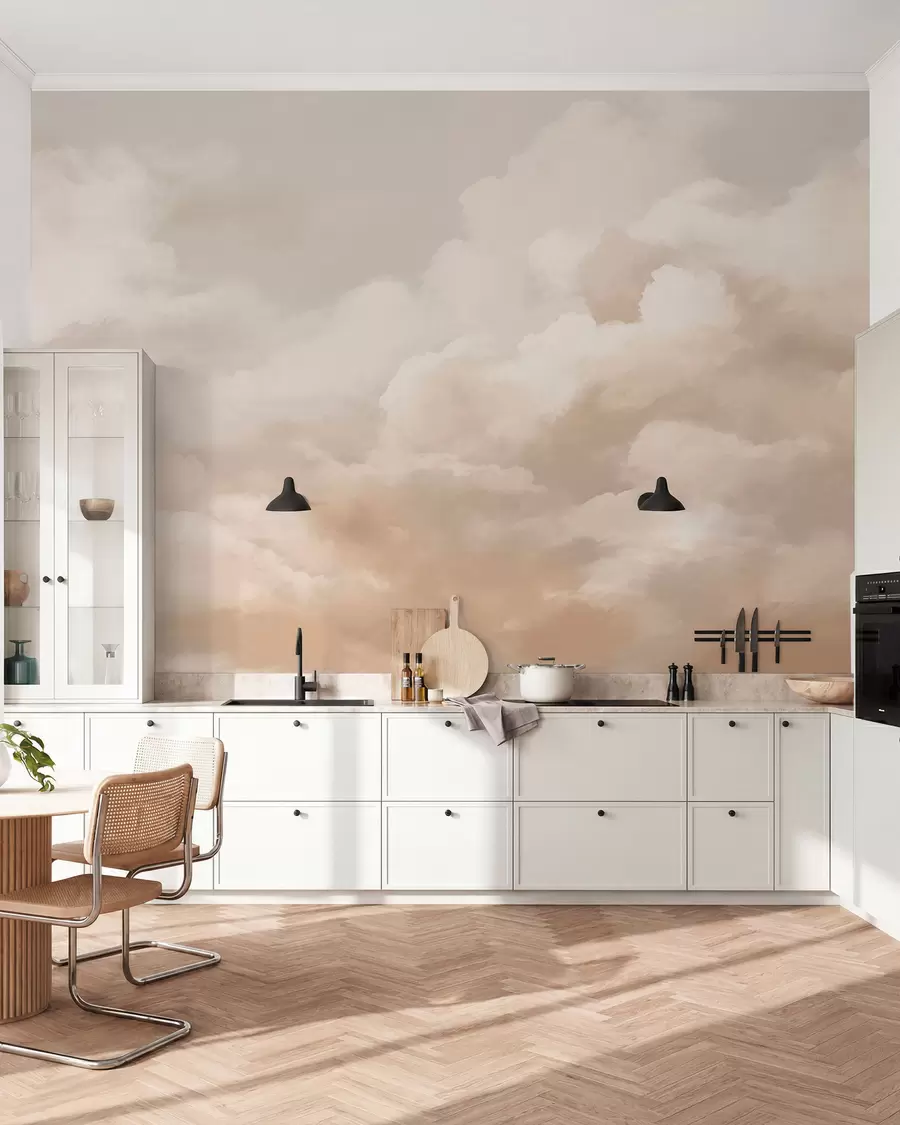 stenske poslikave Oblaki w03136