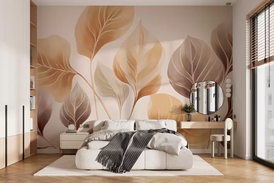 stenske poslikave Veliki listi w03138