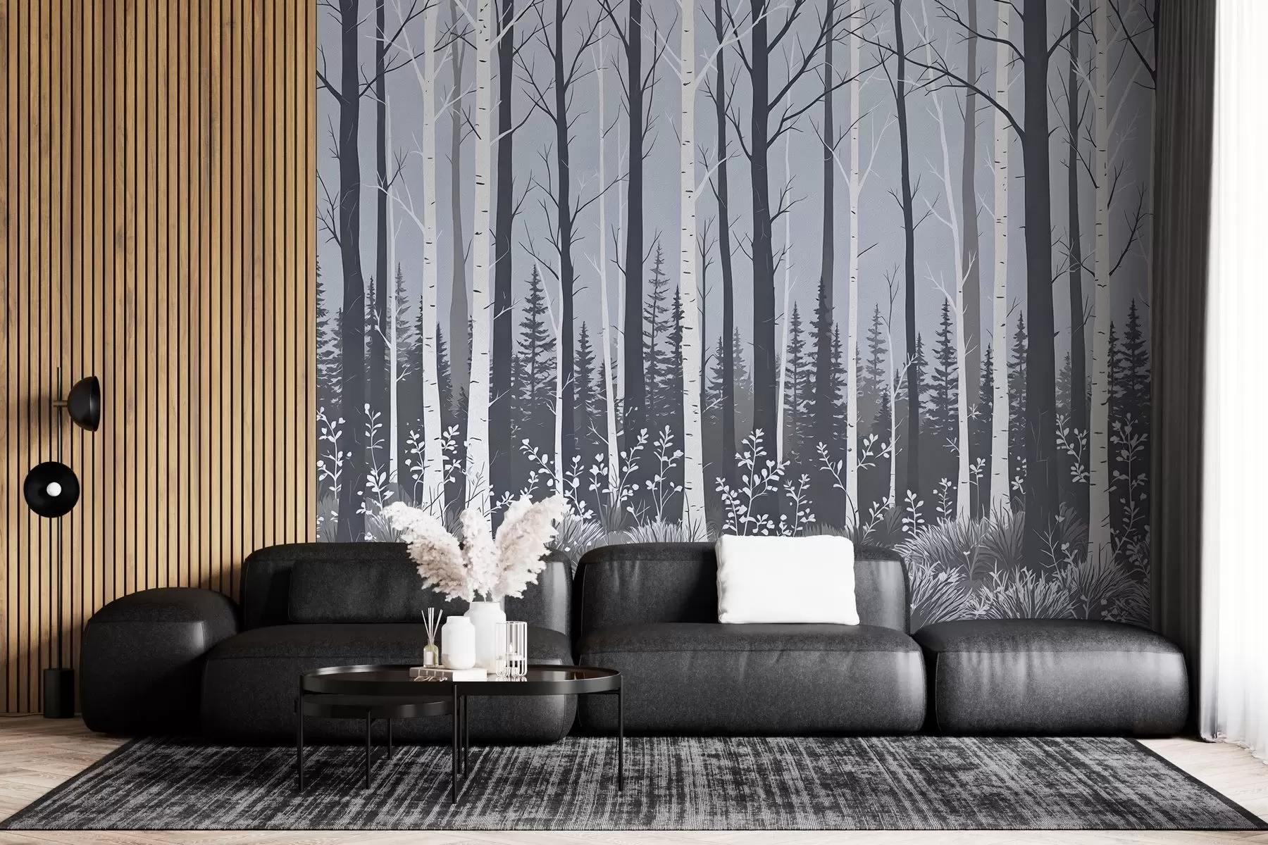 stenske poslikave Stilizirana oljna barva gaj w03195v1