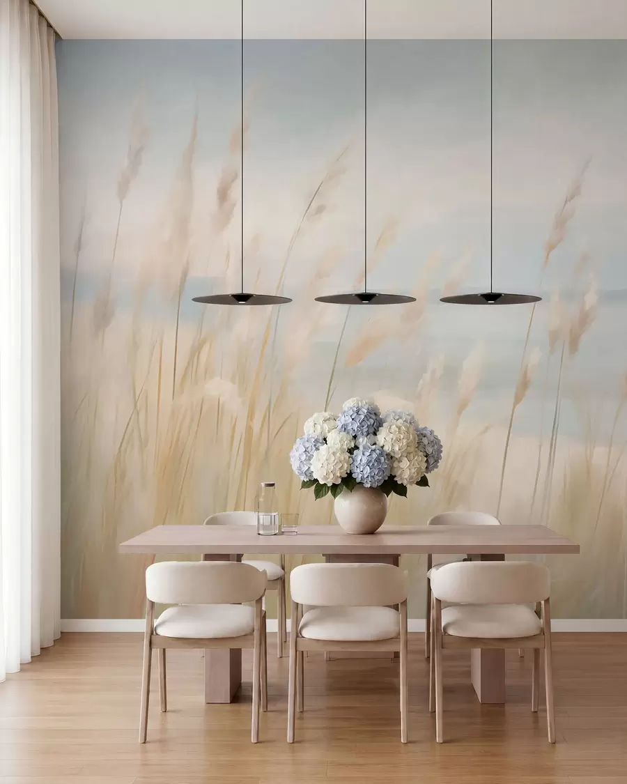 stenske poslikave Rastline Pampas w03231