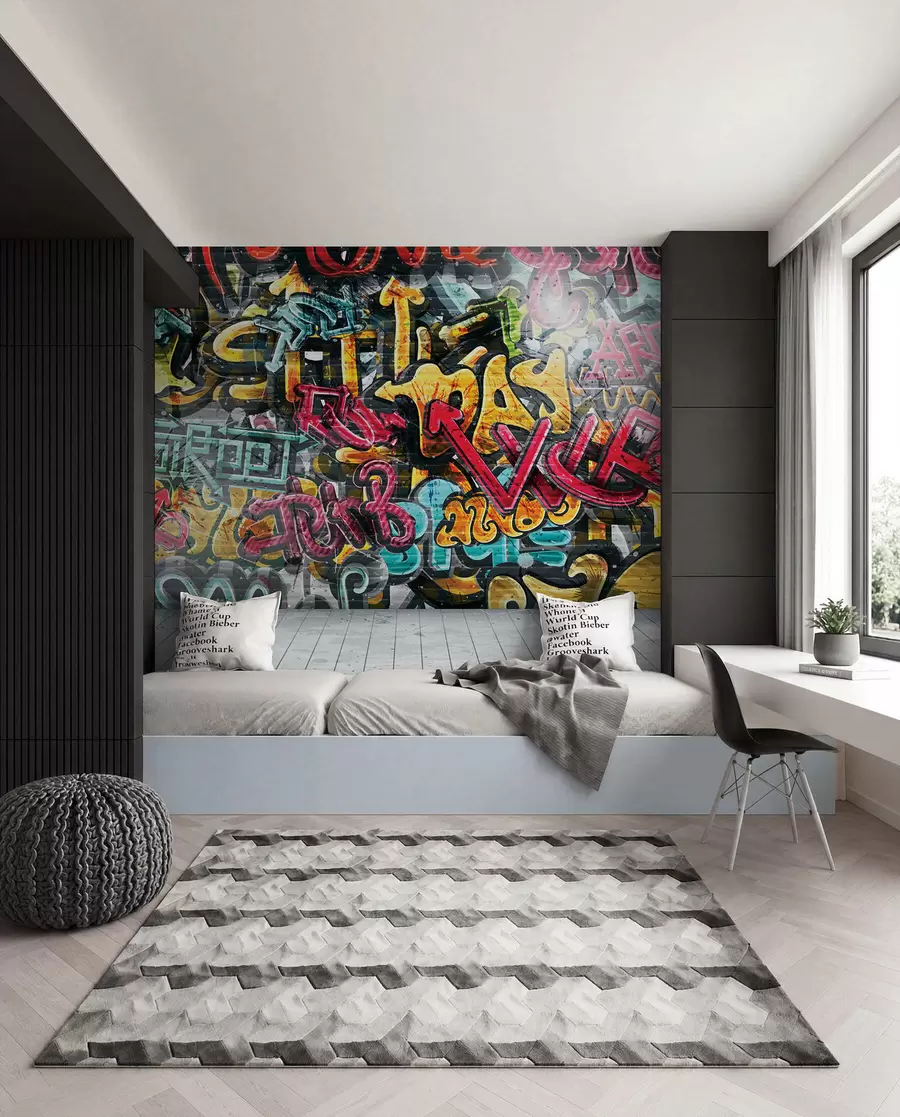 stenske poslikave Grafiti v polnih barvah u56045
