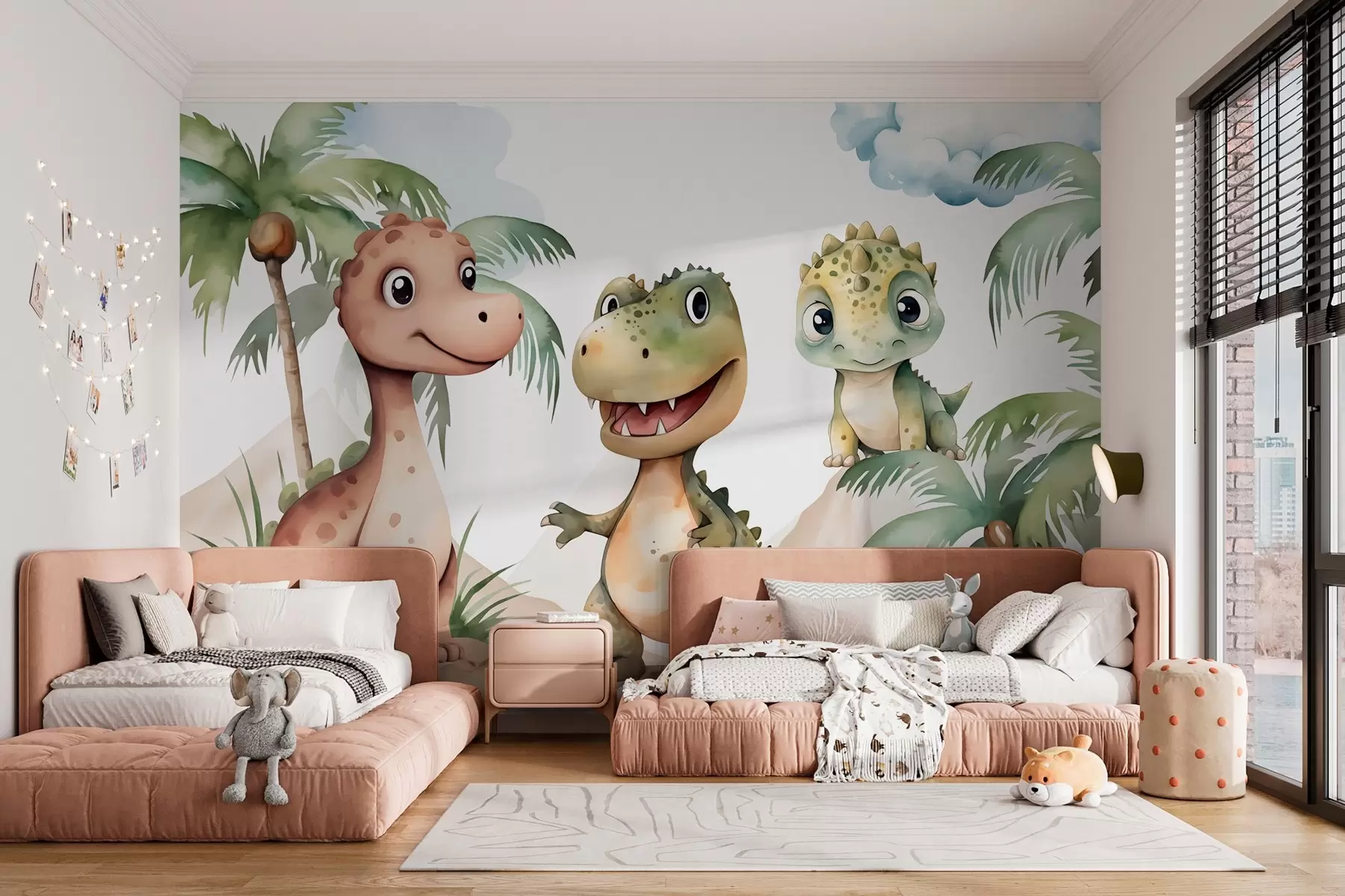 stenske poslikave Dinozavri w03675