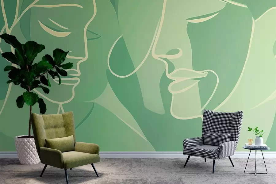 stenske poslikave Abstrahiranje obrazov w03732