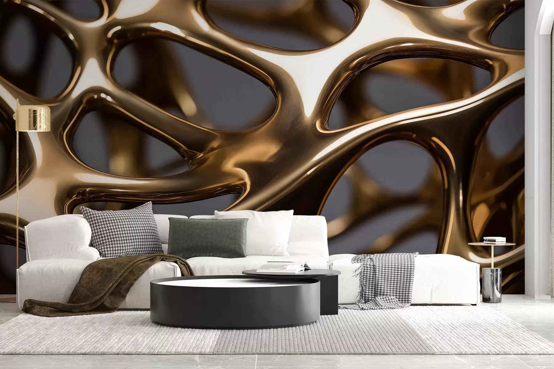 stenske poslikave Veliki volumetrični vzorci w03816