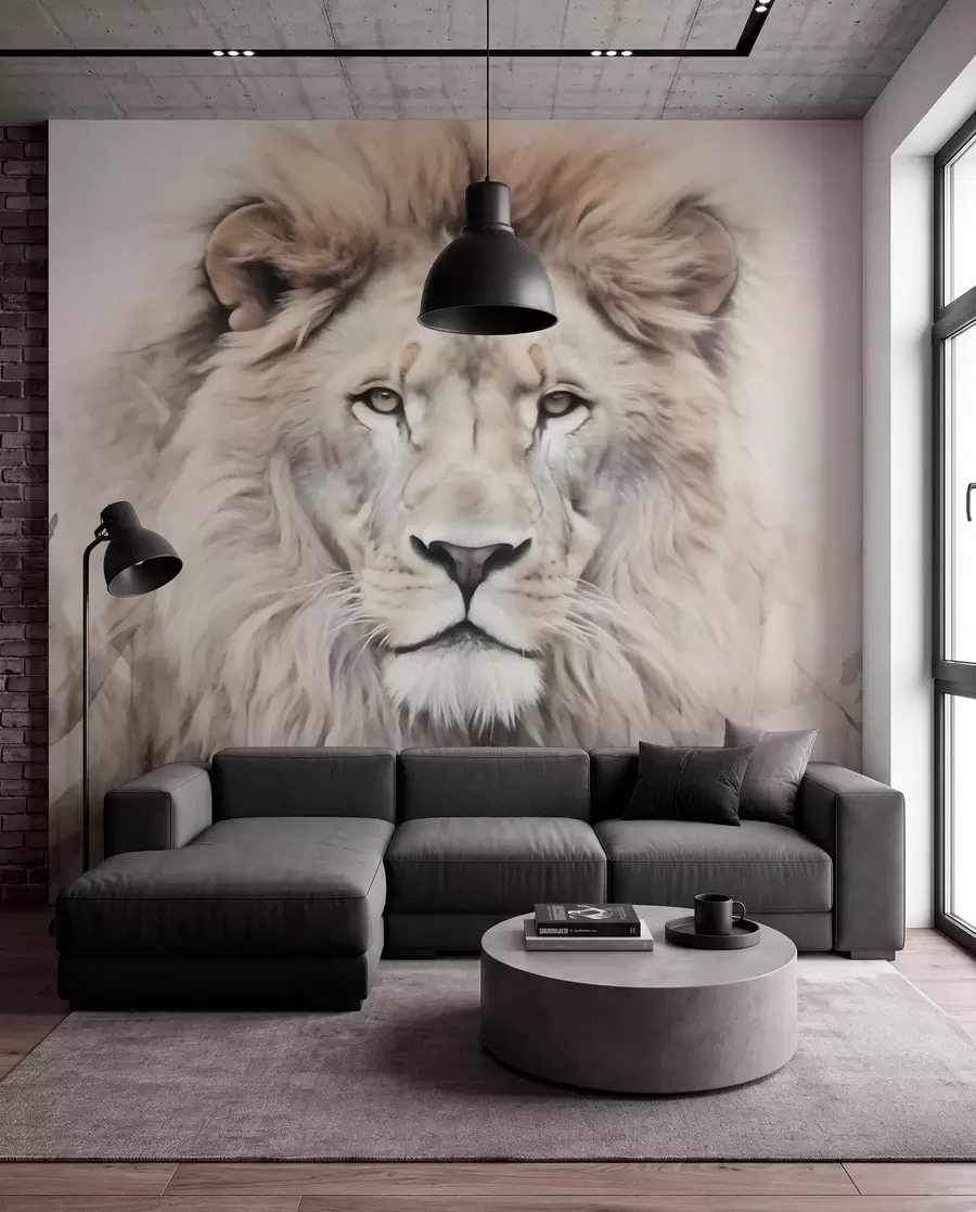 stenske poslikave Lion w03888