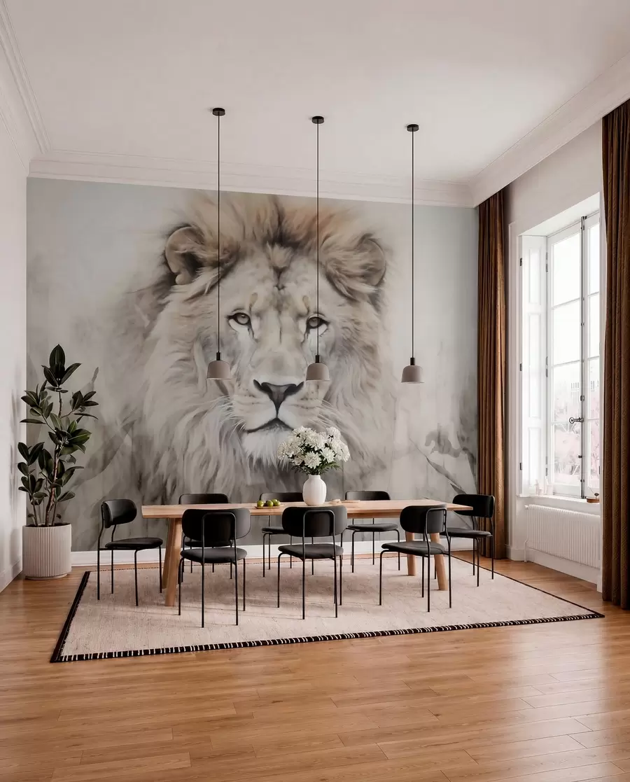 stenske poslikave Lion w03888